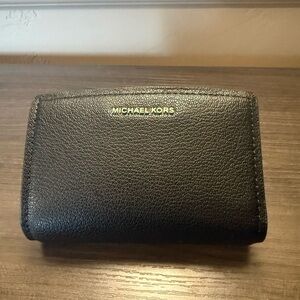 Michael Kors Black Leather Wallet